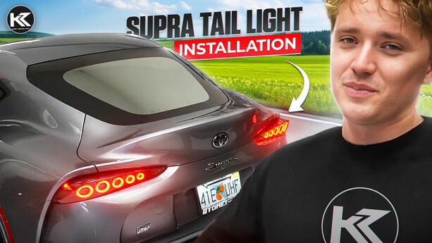 Supra Tail Light installation
