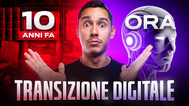 Digital Transformation life 100 years Ago VS Now